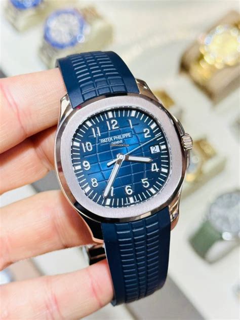 patek philippe aquanaut blue gold|Patek Philippe aquanaut for sale.